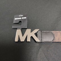 【新品】マイケルコース ベルト MICHEAL KORS MKロゴバックル_画像2