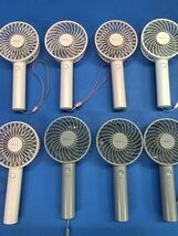 【 フランフラン / Francfranc 】フレ ハンディファン 扇風機 19台セット 空調 熱中症対策 充電器付き 120_画像3