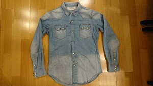 Standard Wear 薄手生地 長袖デニムシャツ Ｌサイズ 送料レターパックプラス520円