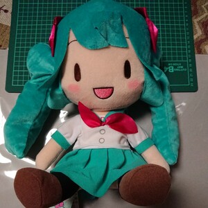 新品　ふわぷち Lぬいぐるみ“ 初音ミク 16th Anniversary”