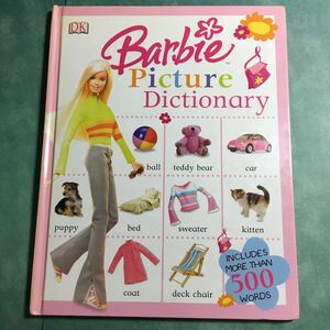 【送料123円~】Barbie Picture Dictionary 英語版 * バービー 英語教材 キッズ ピクチャーディクショナリー 単語 子ども 学習 本