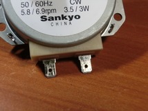 Sankyo・AC100V・シンクロナスモーター　（M399）_画像5
