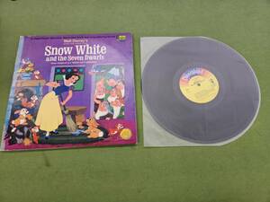 * outright sales *US record LP[WALT DISNEY*S Snow White and the Seven Dwarfs] Snow White woruto Disney operation not yet verification used No.Z