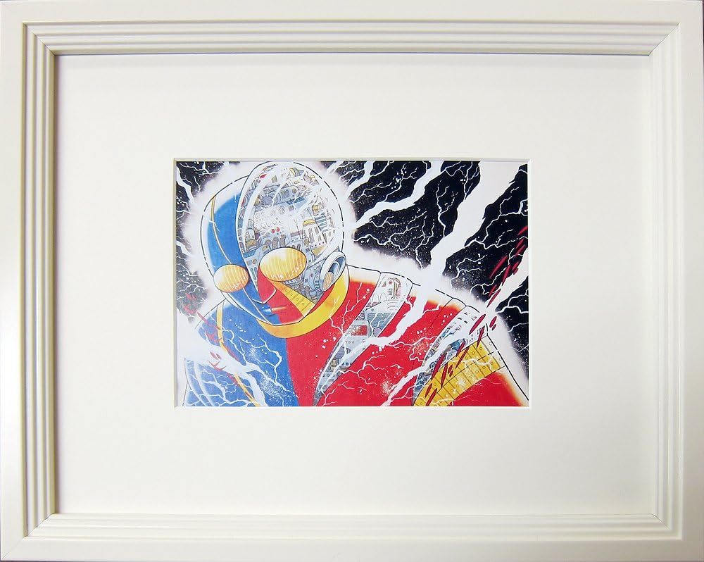 Difficile d'obtenir Android Kikaider Denji End Painting Encadré Tenture murale Intérieur Offset Art Print Art Panel, ouvrages d'art, peinture, autres