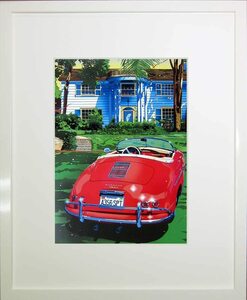 [ copy ] new goods Suzuki britain person MY WONDERFUL VIEW present-day art frame attaching ornament picture interior .53x43cm offset 