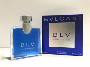 #[YS-1] beautiful goods perfume # BVLGARY BVLGARI # BVLGARY blue pool Homme EDT 50ml # remainder amount many box have men's [ including in a package possibility commodity ]#D