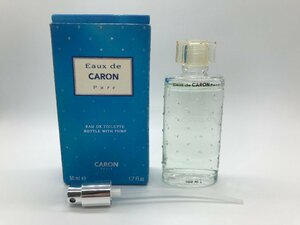 ■【YS-1】 香水 ■ キャロン CARON ■ オードキャロン ピュア オードトワレ EDT 50ml 【同梱可能商品】K■