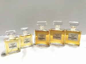 ■【YS-1】 香水 ■ CHANEL シャネル ■ No.5 パルファム 7ml ×2 14ml ×３ ■ 5点セット まとめ 【同梱可能商品】■D