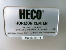 ■★ HECO HORIZON CENTER（センタースピーカー） ★■_画像5