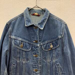 80S MS Lee Ree Denim Jacket G Jean Reiders USA 11/12 Red Tag Vintage 75832