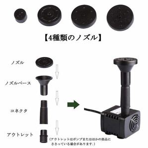 ★送料無料 新品 2個セット ソーラー 噴水 ソーラー 池 ポンプ 庭の噴水用 省エネ 池でも使えるポンプ 太陽光 自動の画像3