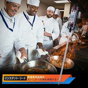 送料無料 新品 食品温度計 デジタル温度計 -50～+300℃ 料理用