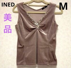 [ free shipping ][ beautiful goods ]INED Ined tank top shirt tops inner size M camisole 