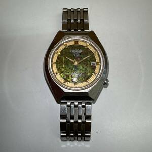 【TM0918】RICOH リコー Quartz クォーツ 腕時計 デイト 571008 不動 ファッション小物 服飾小物 レトロ アンティーク コレクション