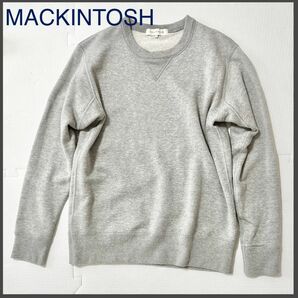 【MACKINTOSH】コンパクトシルエットクルーネックスウェット