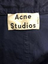 ACNE STUDIOS アクネ ストゥディオズ シャツワンピース ロングシャツ NAVY size34_画像5