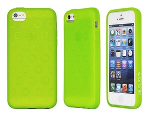 Taranto iPhone5C対応ケース Wave GRN グリーン ソフトタイプのTPU TR-A0551-GRN