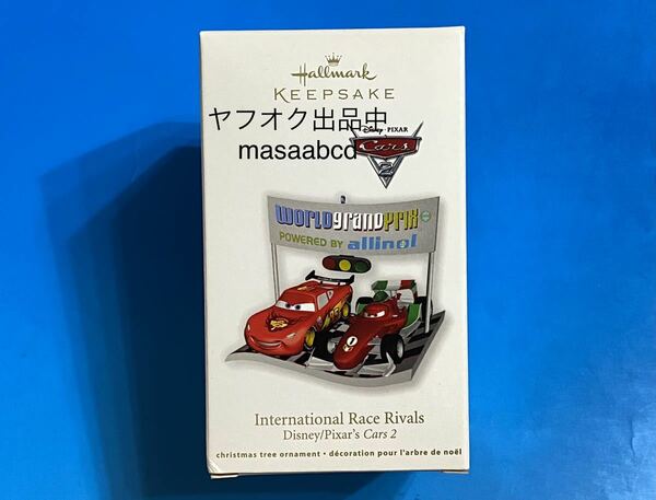 ★最終値下げ!! ★残りあと1個!! ★13年前2011年★カーズ マックィーン & フランチェスコベルヌーイ オーナメント★Hallmark多種を出品中★