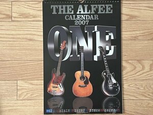 アルフィー【 THE ALFEE 2006年12月～2007年12月 カレンダー 】高見沢俊彦 桜井賢 坂崎幸之助 コレクション お宝 懐かしい 貴重品 ■ 英280