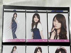 乃木坂46 生写真 高山一実 2014.July-Ⅲ-オールインワン コンプ