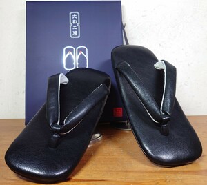 [ unused / free shipping ] made in Japan Yamato atelier Tochigi leather sandals setta seta8 size 3 minute 25-25.5cm corresponding sandals black /hender scheme junya watanebe liking .