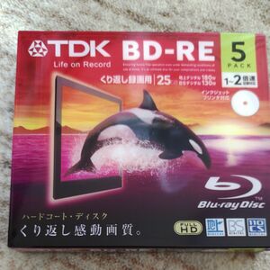 録画用BD-RE 2倍速 5枚 BEV25PWA5A