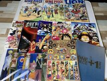 ★ONEPIECE イラスト集 COLORWALK 1～3 LION 尾田 栄一郎 画集 劇場版パンフレット クリアファイル他 ワンピース 現状品★_画像1