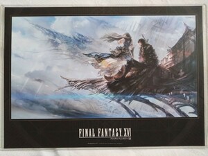 スクエニカフェ ファイナルファンタジー16 FF16 特典 ランチョンマット クライヴ ジル SQUARE ENIX CAFE FINAL FANTASY XVI 非売品