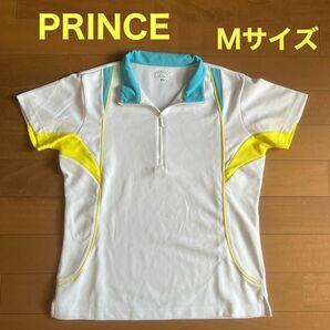 PRINCE プリンスレディース半袖Tシャツ 襟付き　Mサイズ