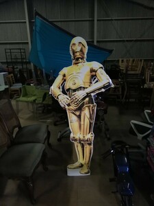  Star * War z Звездные войны 3po panel картон 