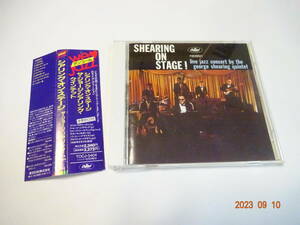 CD ザ・ジョージ・シアリング・クインテット シアリング・オン・ステージ 帯付 国内盤 TOCJ-5404 THE GEORGE SHEARING QUINTET