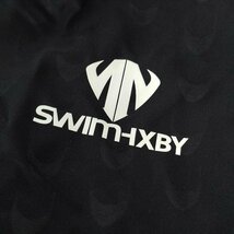 【中古・未使用品】SWIMHXBY 競泳水着 ウロコ柄 5XL ブラック 280 レディース_画像2