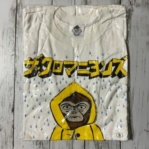 新品・未開封　ザ・クロマニヨンズ　Tシャツ　Sサイズ　雨　白　ホワイト