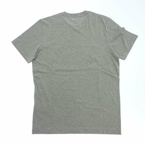 新品同様◆モンクレール 半袖Tシャツ ロゴワッペン コットン メンズ グレー サイズM C-SCOM-22-63901 MONCLER【AFB12】の画像2