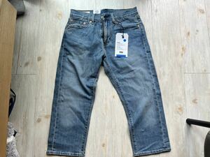 Levis 505 Regular CROPPED COOL W28 7部丈 リーバイス デニムパンツ