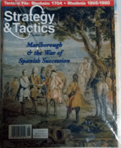 DG/STRATEGY&TACTICS NO.238/MARLBOROUGH:WAR OF THE SPANISHI SUCCESSION 1701-14/新品駒未切断/日本語訳無し