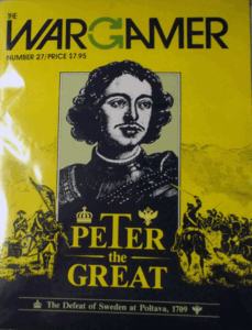 3W/WARGAMER NO.27/PETER THE GREAT/駒未切断/日本語訳無し