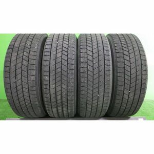 ブリヂストン BLIZZAK VRX3 185/60R15 4本SET◆2021年製9分山スタッドレス◆中古 2本,外側にビード傷あり◆白石区手渡し可◆ヴィッツ等に