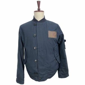 RRL ダブルアールエル　ラルフローレン　メンズ　ネイビー　ミリタリーブルゾン　タンカーズ　ジャケット　アウター　上着　S表記