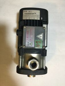 GRUNDFOS　ポンプ　MG71B-G-C-CMS1B/ Model 96799086-P1-1722 動作保証