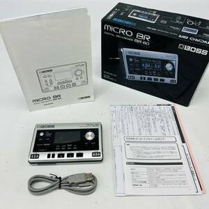 ☆訳あり・1円〜☆ BOSS ボス MICRO BR BR-80 Digital Recorder デジタルレコーダー