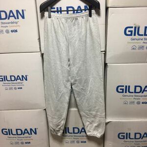 GILDAN アッシュグレー XL 灰色 スウェットパンツ 8.0oz スウェット セットアップ ギルダン 無地 裏起毛