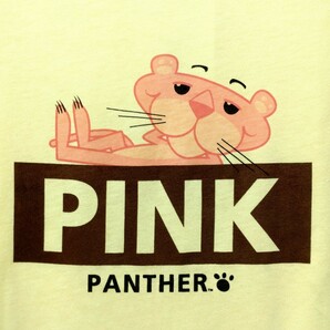 特価/未使用【サイズ=L】PINK PANTHER/ピンクパンサー/レディス/長袖/Tシャツ/胸囲=86～94cm/light.yellowの画像2