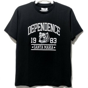 特価/未使用【サイズ=L】英字プリント/メンズ/半袖/Tシャツ/胸囲=96～104cm/black