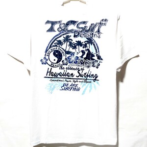 特価/未使用【サイズ=L】T&C surf Designs/タウン&カントリー/メンズ/半袖/Tシャツ/胸囲=96～104cm/white