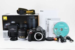 #c784★極上美品★ Nikon ニコン D5300 AF-P 18-55mm VR