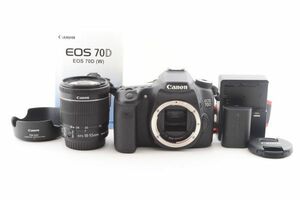 #f208★実用品★ キャノン CANON EOS 70D EF-S 18-55mm IS STM