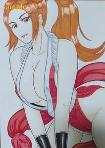 Art hand Auction Illustrations included OK Garou Legend Mai Shiranui / KOF Doujin Hand-drawn Illustration Fan Art Mai Shiranui FATAL FURY, comics, anime goods, hand drawn illustration