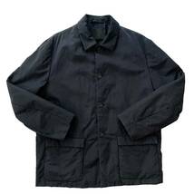 【Vintage】PRADA 中綿 シルクジャケット L プラダ SILK 黒 ブラック COMOLI MADE IN ITALY_画像1