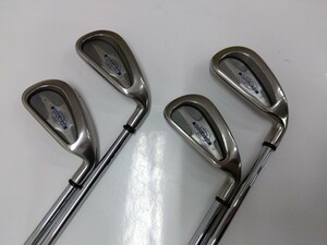 ★Callaway キャロウェイ STEELHEAD X-14アイアン４本(3-6)セット flex:不明 CONSTANTWEIGHT SENSICORE GOLD PRO SPEC1 スチールヘッド